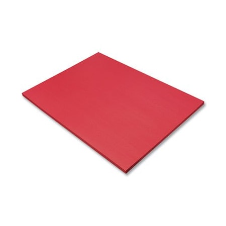 Pacon SunWorks, CONSTRUCTION PAPER, 58LB, 18 X 24, HOLIDAY RED, 50PK 9917
